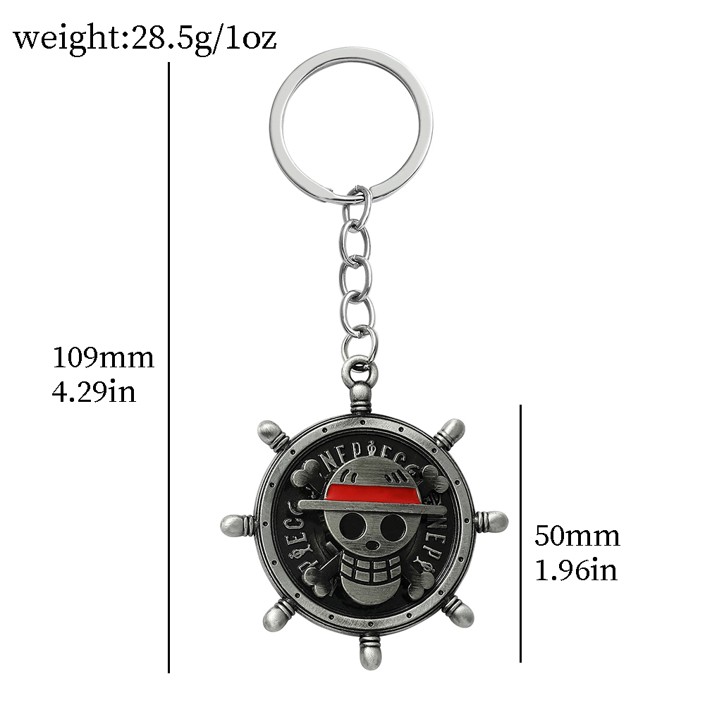 One Piece Anime Keychain Luffy - Cowboy Hat Straw ulasan dan harga