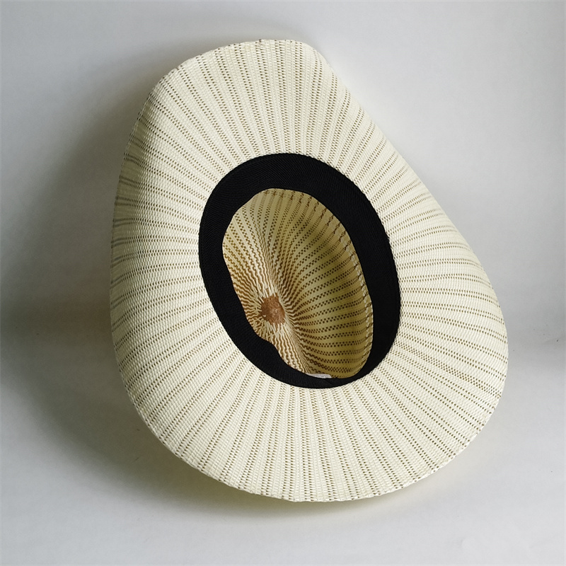 Colorful Rolled Cuff Hat Straw - Cowboy Hat Straw ulasan dan harga